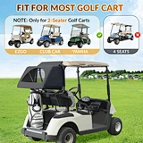 golf cart rear bag rain cover